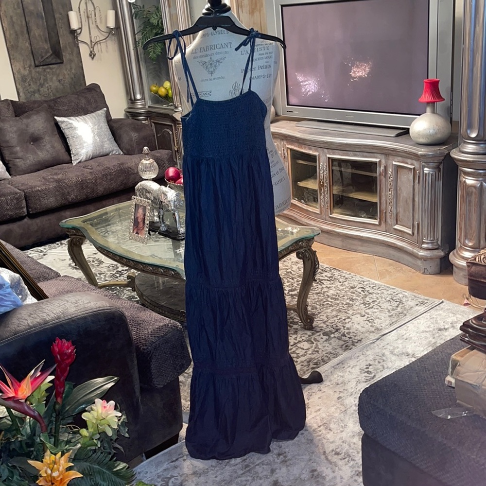 Ana maxi dress, super cute!Denim!!!!